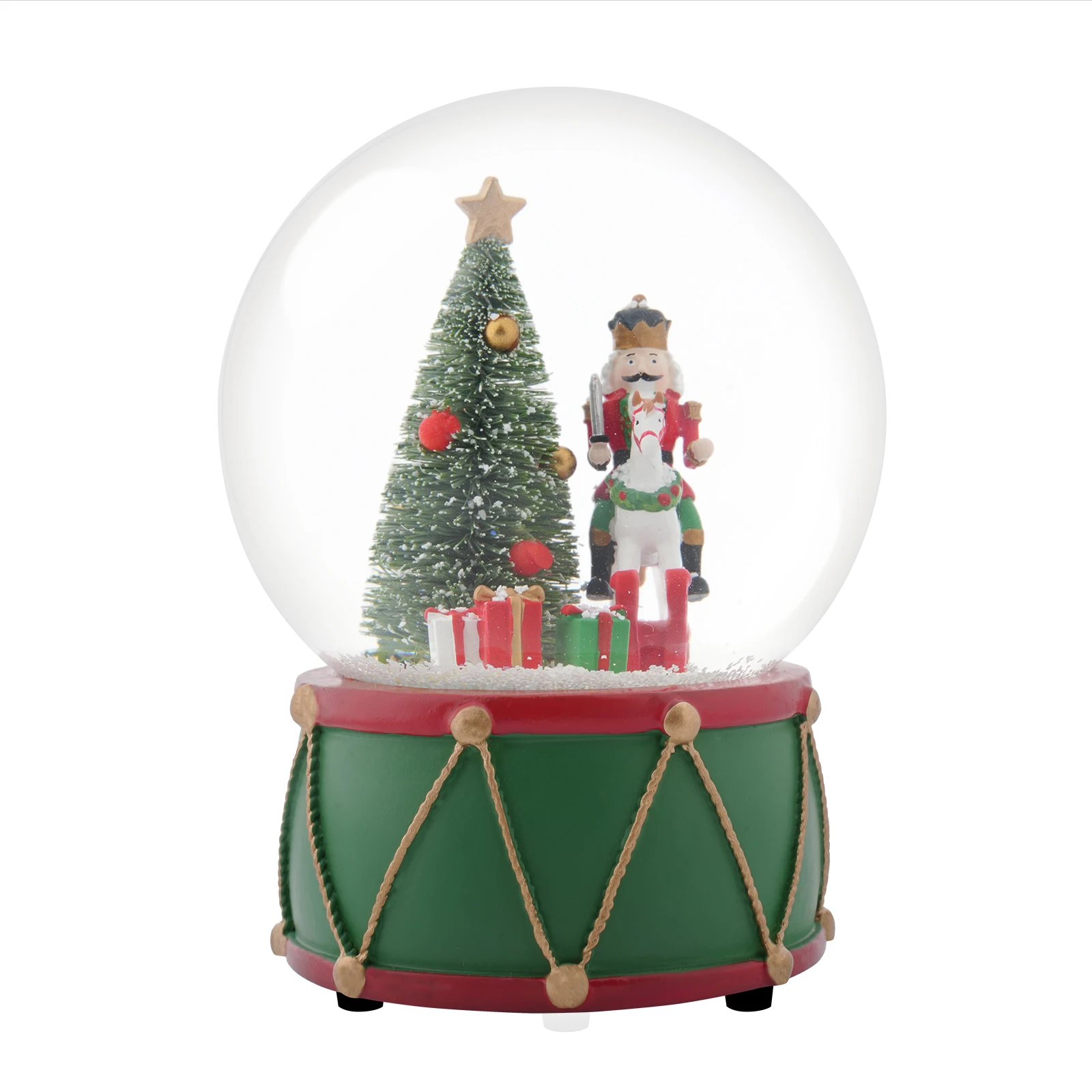Snow Globe Musical - Christmas Snow Globe Musical Snowball Crystal