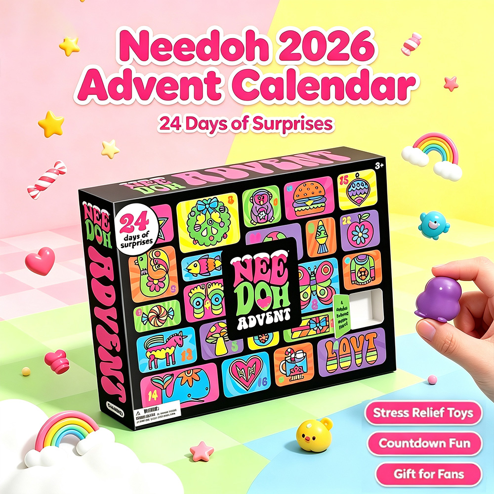 Advent Calendar Gift - NeeDoh 2026 Advent Calendar 24 Days