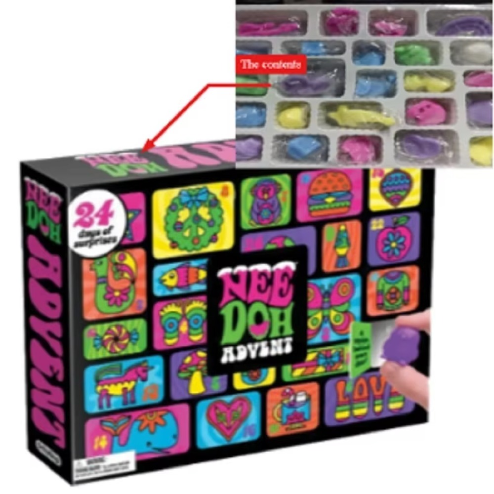 Advent Calendar Gift - Surprise Blind Box Needoh Advent Calendar