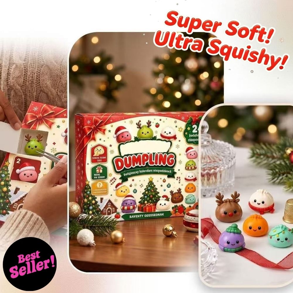 Advent Calendar Gift - Christmas Squishy Advent Calendar 12/24 Day