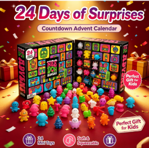 Needoh Advent Calendar 24 Days - Advent Calendar Gift 评论和价格