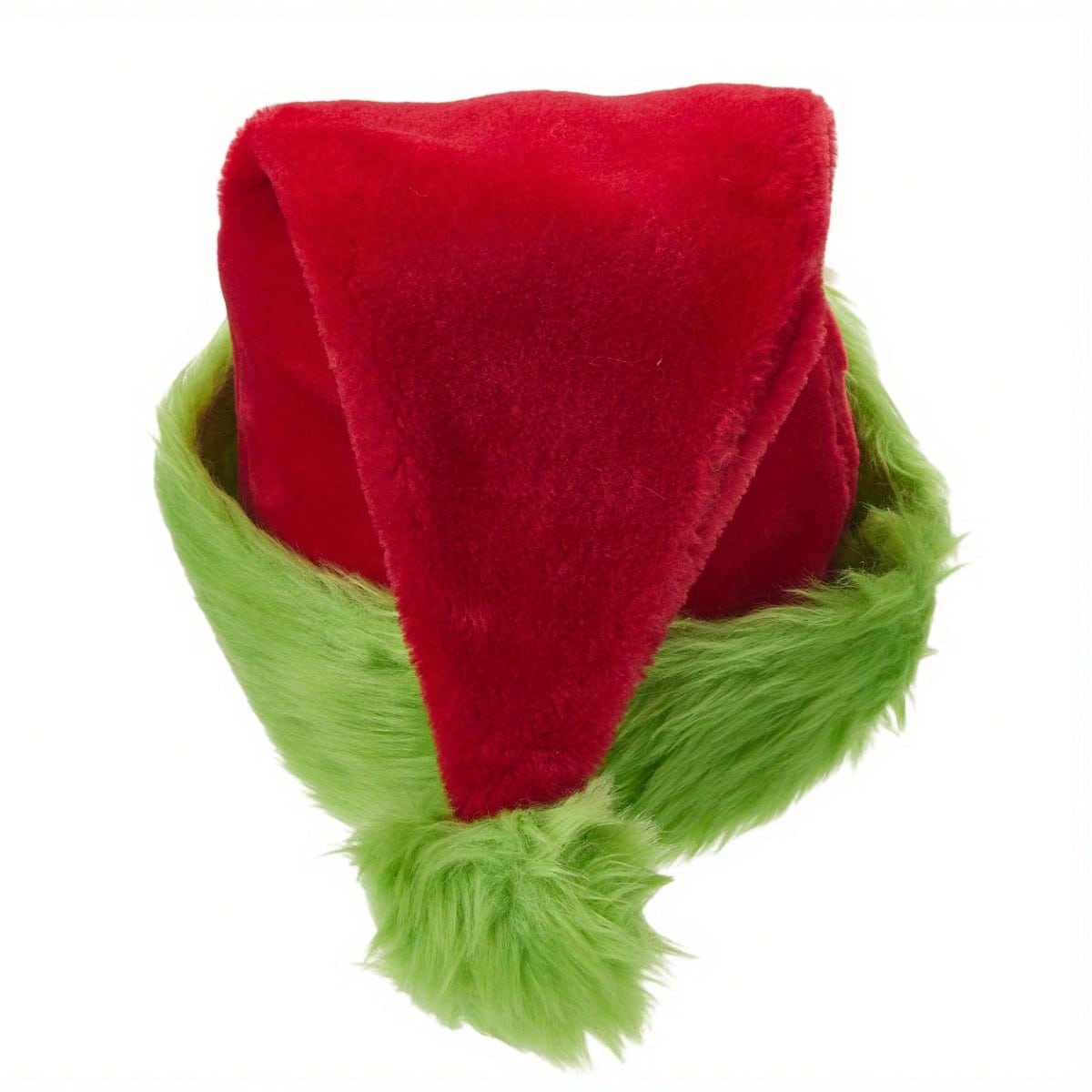Family Santa Hat - Red And Gre - Santa Hat Plush 评论和价格
