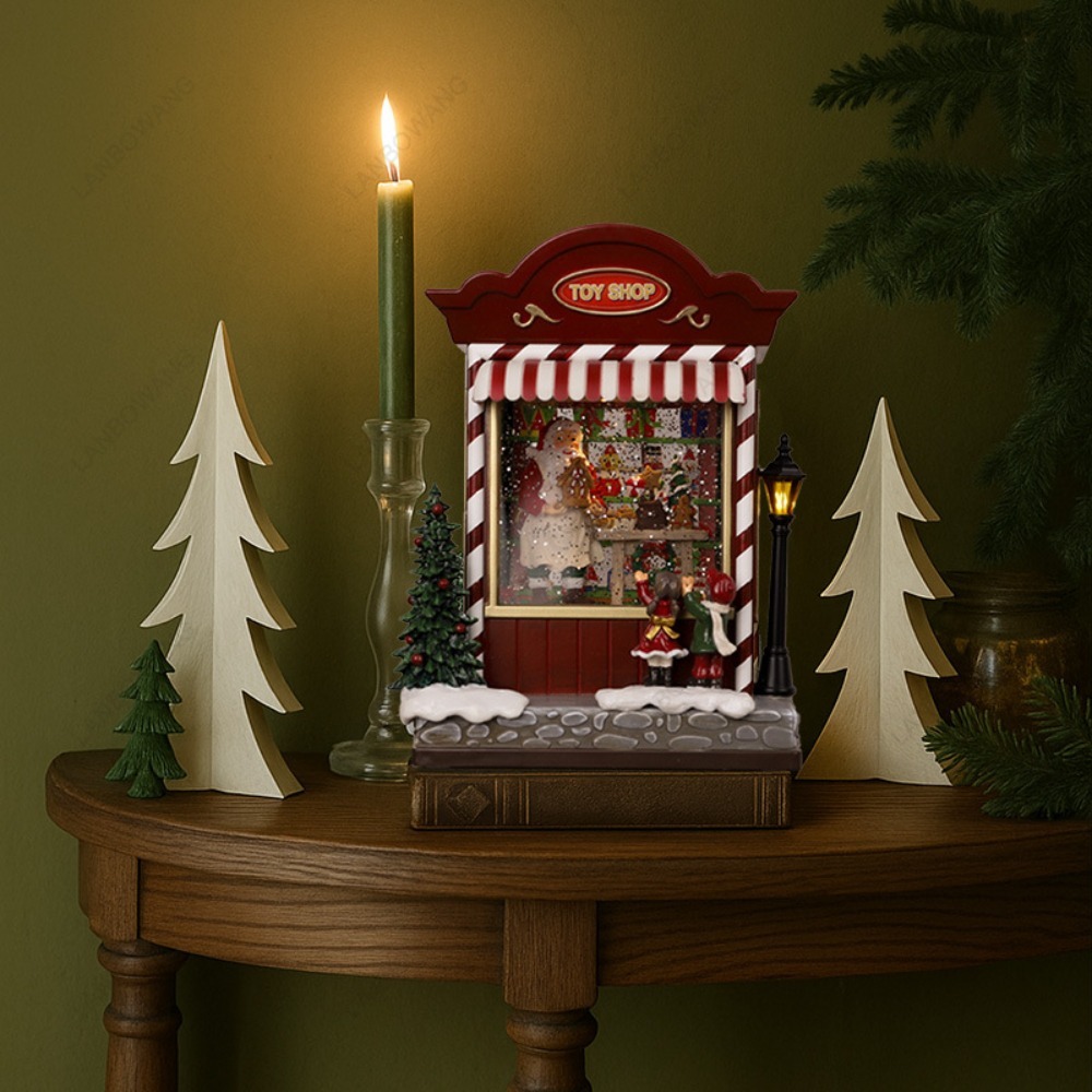 Christmas Automatic Snow Globe - Snow Globe Musical 评论和价格