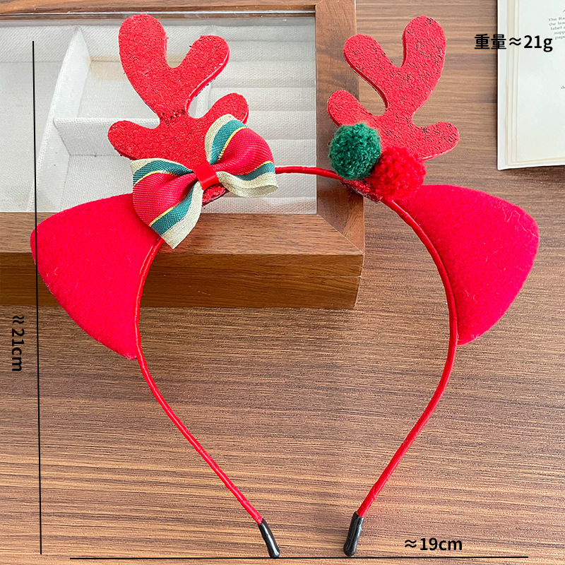 Headband Plush Reindeer Antler - Reindeer Antlers Headband 评论和价格