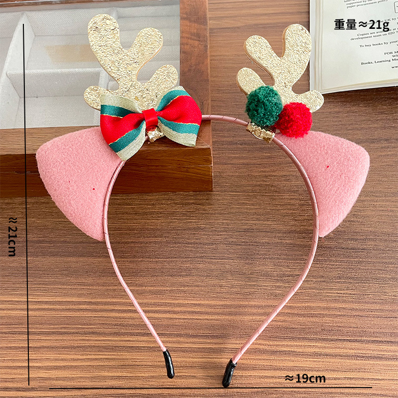 Headband Plush Reindeer Antler - Reindeer Antlers Headband 评论和价格