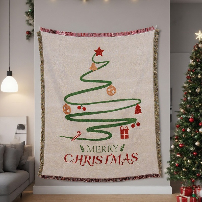 2026 New Christmas Tapestry Wa - Christmas Throw Blanket 评论和价格