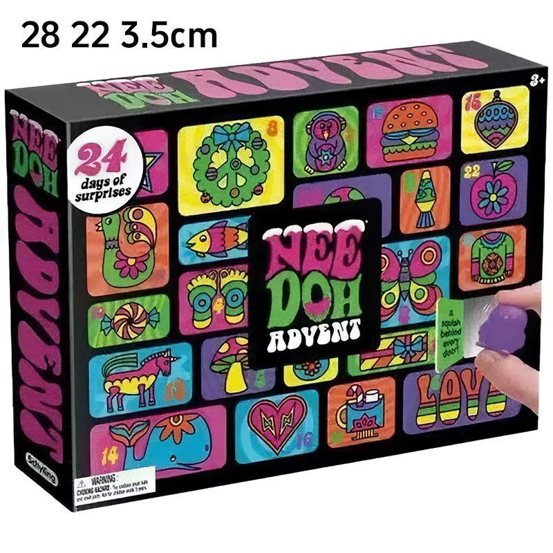 2026 NeeDoh Advent Calendar, 3 - Advent Calendar Gift 评论和价格