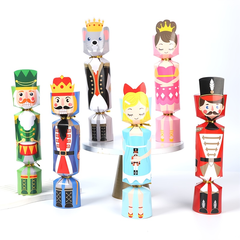 24Pcs Christmas Cracker Nutcra - Nutcracker Figurine 评论和价格