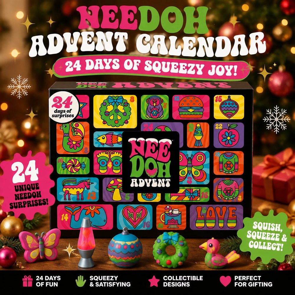 NeeDoh 2026 Advent Calendar,13 - Advent Calendar Gift 评论和价格