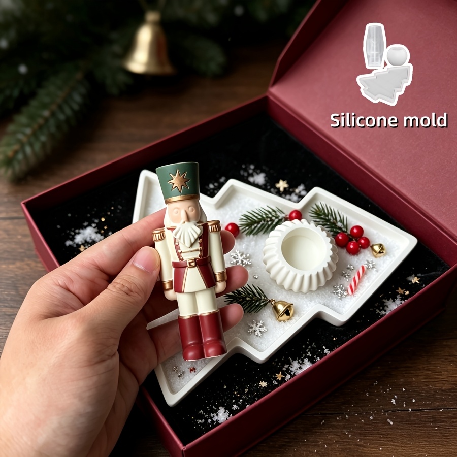 3pcs Nutcracker Soldier Spheri - Nutcracker Figurine 评论和价格