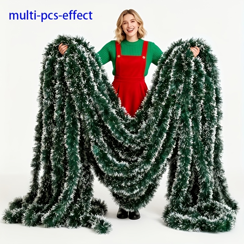 6/14M Christmas Tinsel Garland - Tinsel Garland Decoration 评论和价格