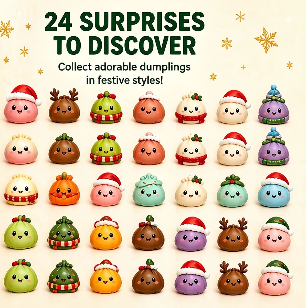 2026 Squishy Christmas Advent  - Advent Calendar Gift 评论和价格