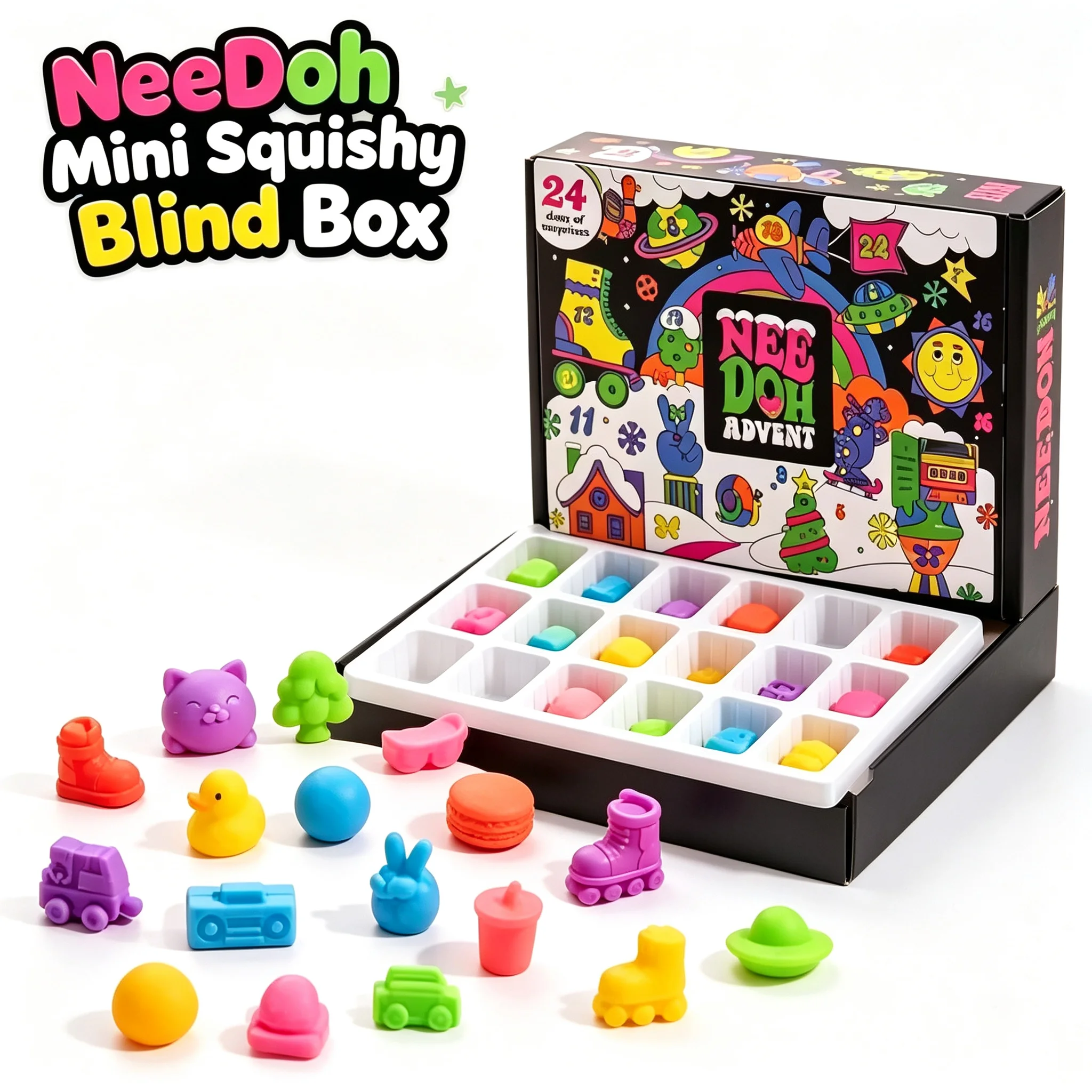 2026 Nee Doh Christmas Countdo - Advent Calendar Gift 评论和价格