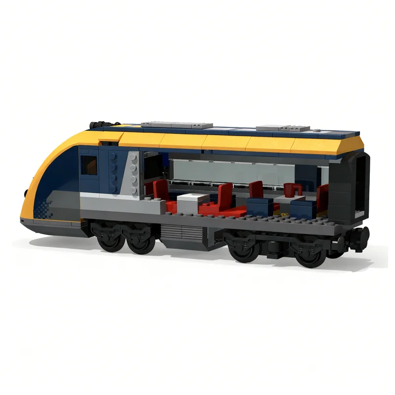 268pcs MOC Passenger Train Cab - Lego Set City 评论和价格