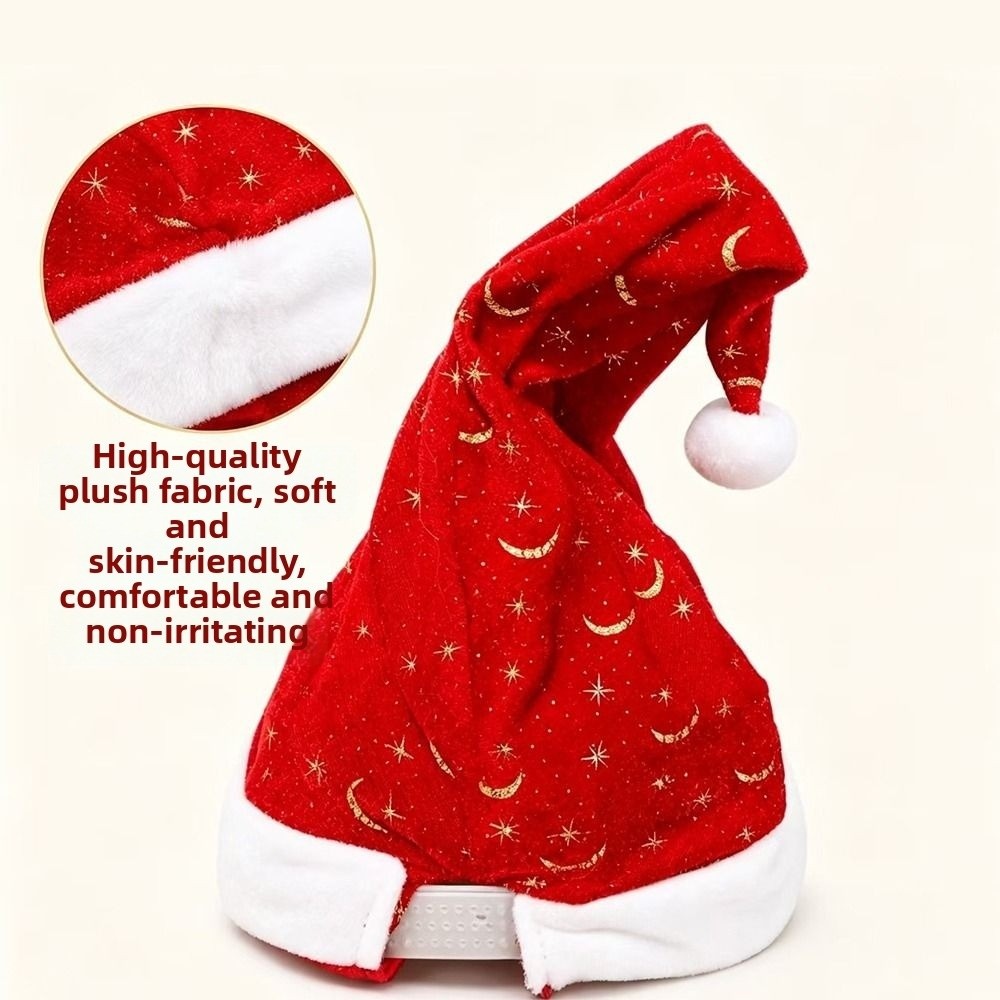 Electric Swing Dancing Christm - Santa Hat Plush 评论和价格