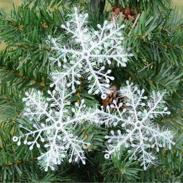 30pcs Christmas Snowflake Orna - Christmas Tree Artificial 评论和价格