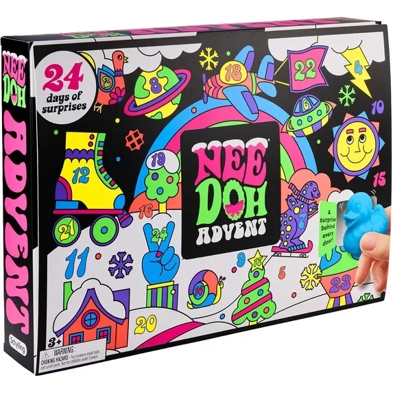Needoh New Funky Frights Hallo - Advent Calendar Gift 评论和价格
