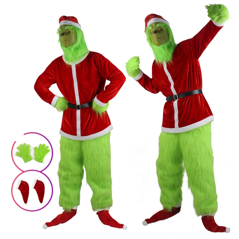 2026Cosplay Costumes Green Thi - Santa Hat Plush 评论和价格