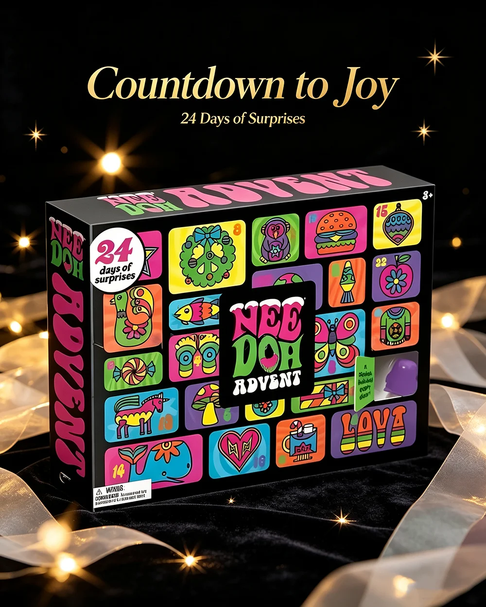 2026 NeeDoh Advent Calendar Gi - Advent Calendar Gift 评论和价格