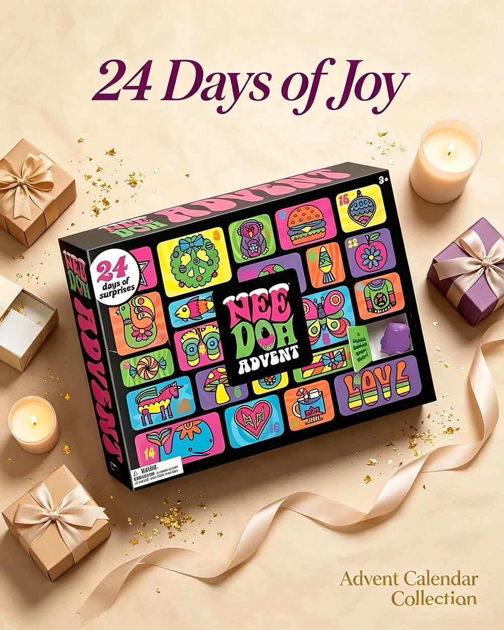 2026 NeeDoh Advent Calendar Gi - Advent Calendar Gift 评论和价格