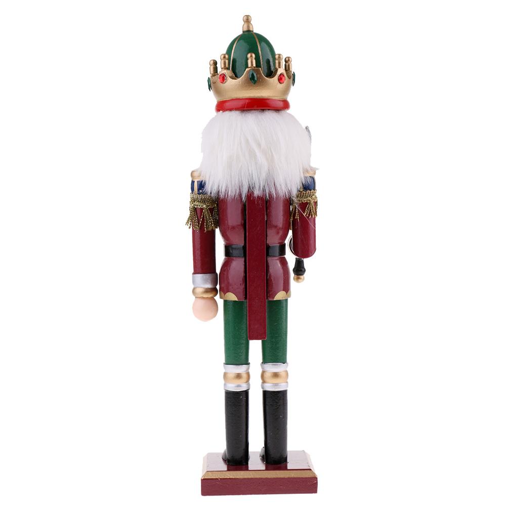 3Pcs/Lot 30cm Wooden Nutcracke - Nutcracker Figurine 评论和价格